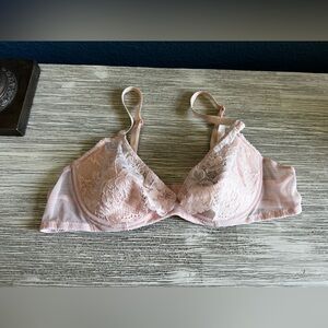 Adore Me Blush Lace Bra